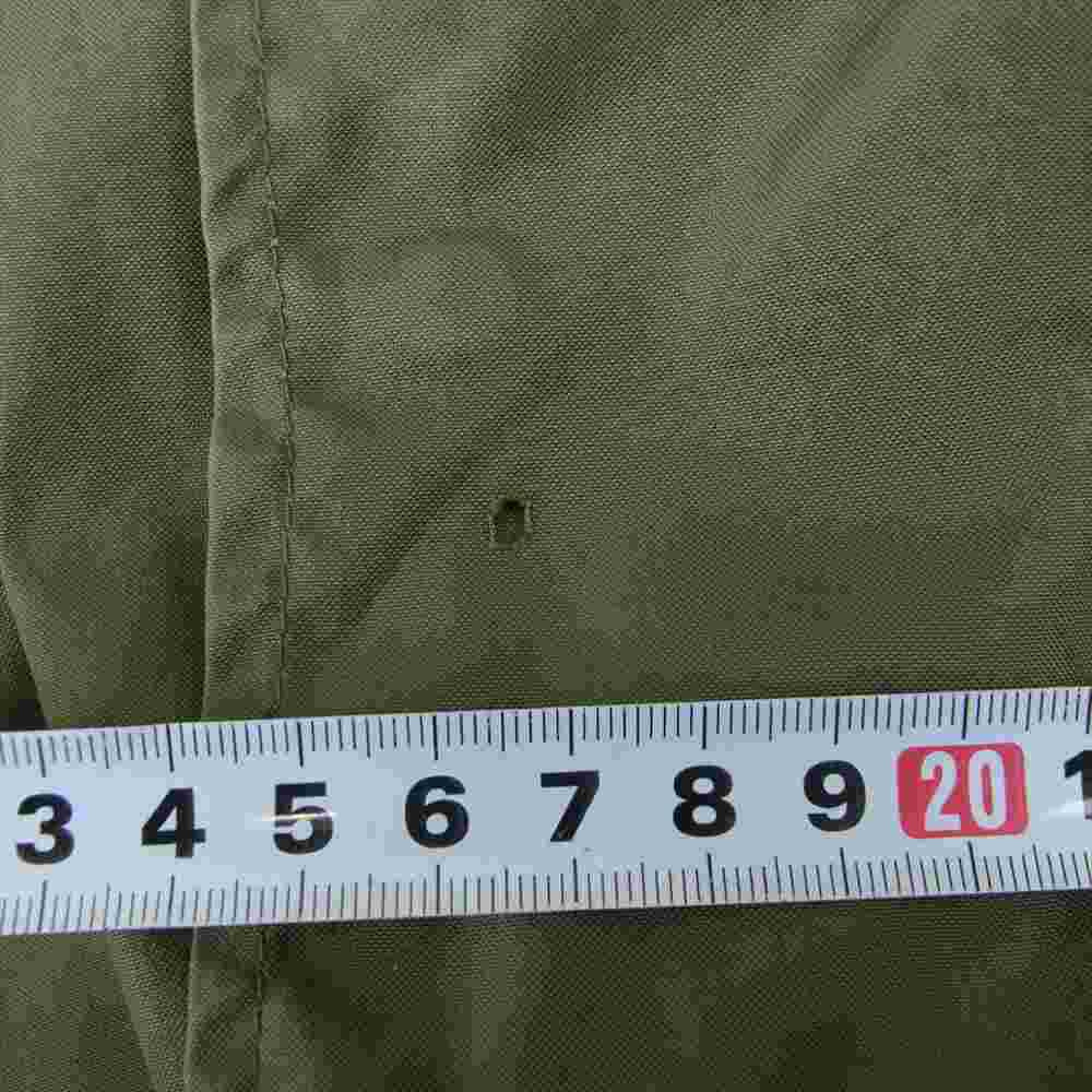 米軍 DLA100-83-C-0441 ヴィンテージ 80s M-65 キルトライニング付き フィッシュテール モッズコート カーキ系 L【中古】