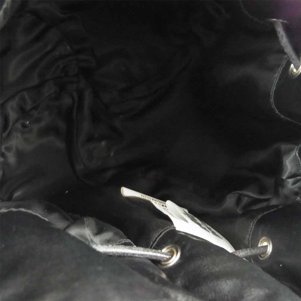 COMME des GARCONS コムデギャルソン ノワールケイニノミヤ noir kei ninomiya 3G-V010 ボールチェーン ショルダー バッグ ブラック系【美品】【中古】