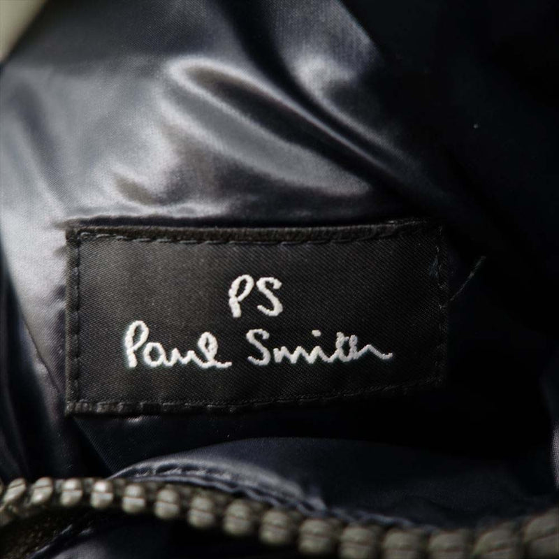 Paul Smith ポール・スミス リバーシブル キルティング ダウン ジャケット カーキ系 ネイビー系 XL【中古】