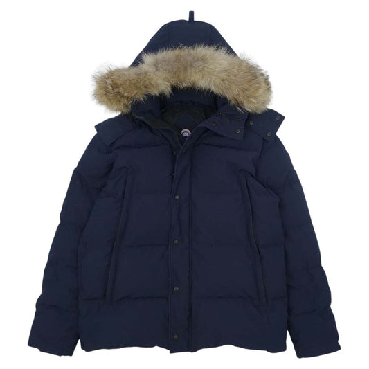 CANADA GOOSE カナダグース 3808M WYNDHAM PARKA ウィンダム パーカー ネイビー系 XL【中古】