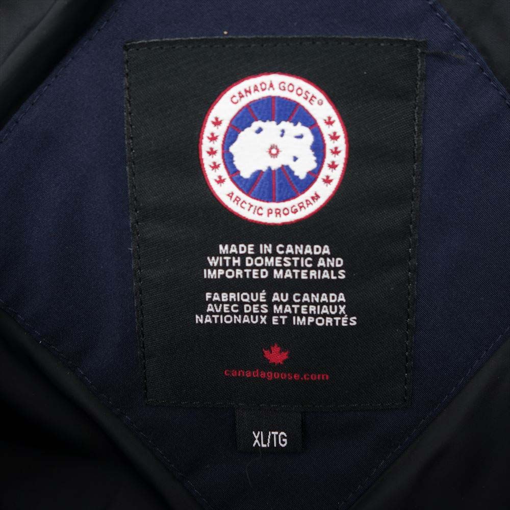 CANADA GOOSE カナダグース 3808M WYNDHAM PARKA ウィンダム パーカー ネイビー系 XL【中古】