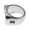 CHROME HEARTS クロムハーツ（原本無） ビッグ PJ プレーン リング シルバー系【中古】