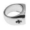CHROME HEARTS クロムハーツ（原本無） ビッグ PJ プレーン リング シルバー系【中古】
