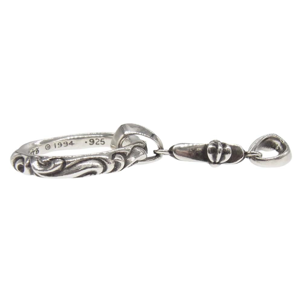 CHROME HEARTS クロムハーツ（原本無） EWLP SCRL ベイビーファット スクロール アイウェアループ  シルバー系【中古】