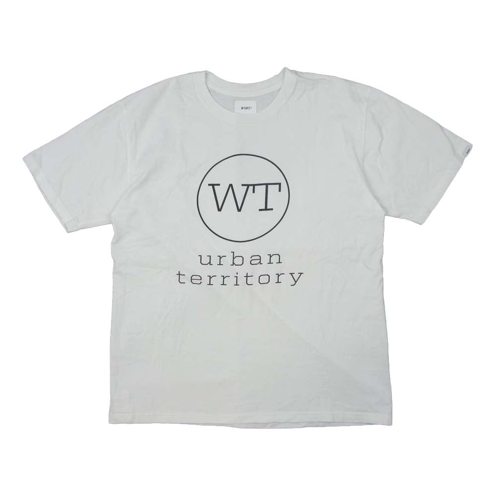 WTAPS ダブルタップス 20AW WTVUA DOT TEE SCREEN プリント Tシャツ ホワイト系 L【中古】