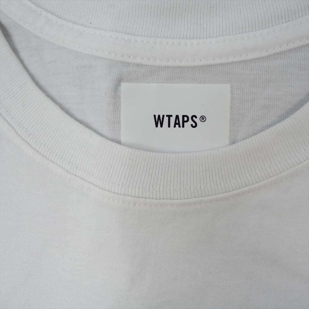 WTAPS ダブルタップス 20AW WTVUA DOT TEE SCREEN プリント Tシャツ ホワイト系 L【中古】