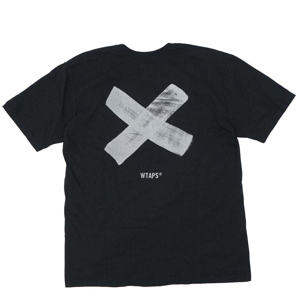 WTAPS ダブルタップス MMXX TEE SCREEN プリント Tシャツ ブラック系 L【中古】