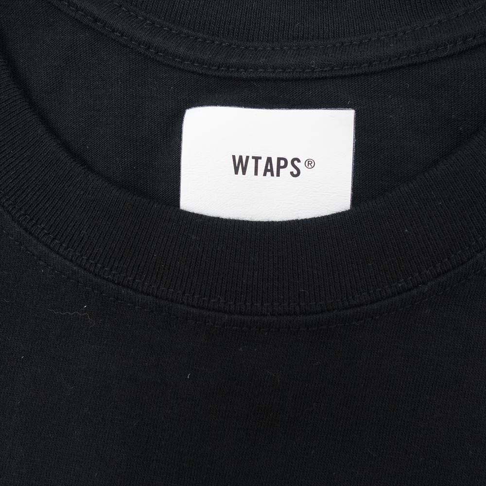 WTAPS ダブルタップス MMXX TEE SCREEN プリント Tシャツ ブラック系 L【中古】