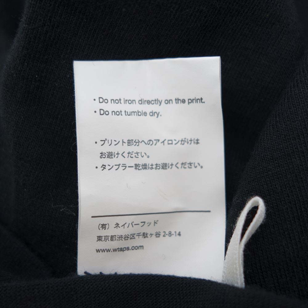 WTAPS ダブルタップス MMXX TEE SCREEN プリント Tシャツ ブラック系 L【中古】