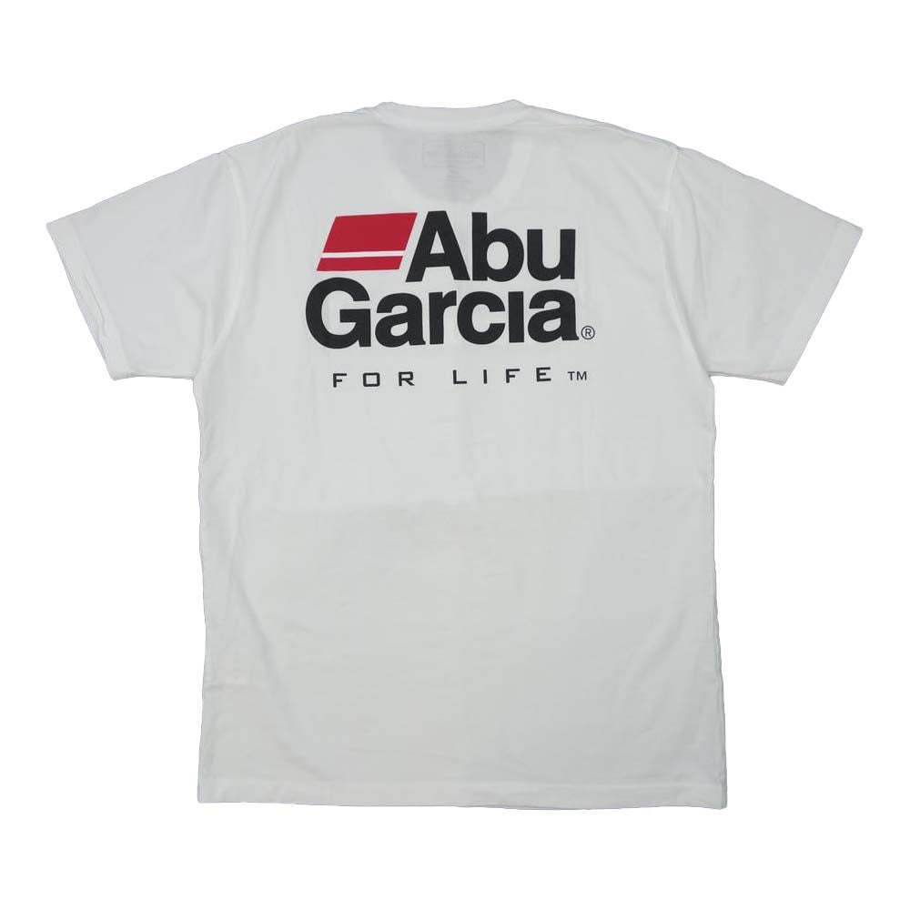 NEIGHBORHOOD ネイバーフッド × Abu Garcia アブ ガルシア NHAB.ID/C-TEE.SS Tシャツ  ホワイト系 L【中古】