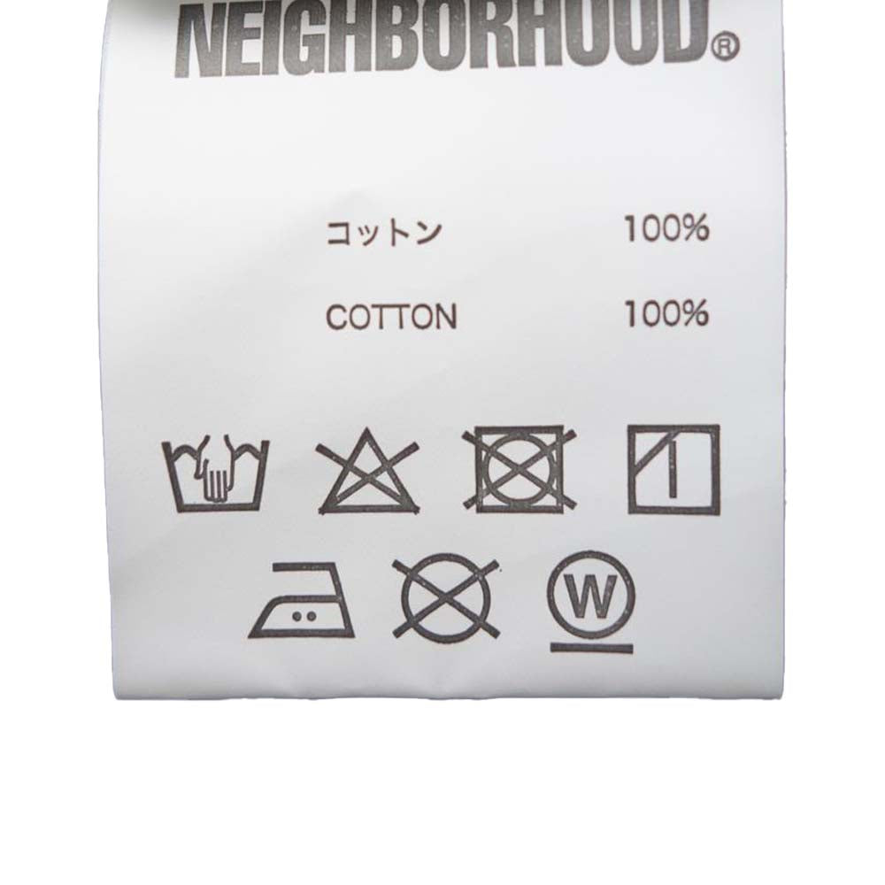 NEIGHBORHOOD ネイバーフッド × Abu Garcia アブ ガルシア NHAB.ID/C-TEE.SS Tシャツ  ホワイト系 L【中古】