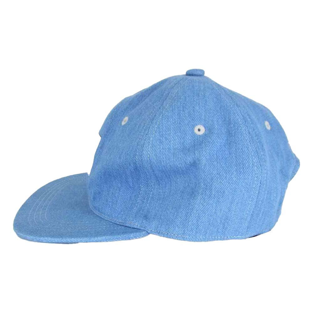 WTAPS ダブルタップス 21SS 211HCDT-HT04 T-61 01 CAP/COTTON.DENIM デニム キャップ ブルー系 F【美品】【中古】