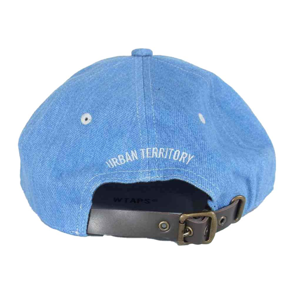WTAPS ダブルタップス 21SS 211HCDT-HT04 T-61 01 CAP/COTTON.DENIM デニム キャップ ブルー系 F【美品】【中古】