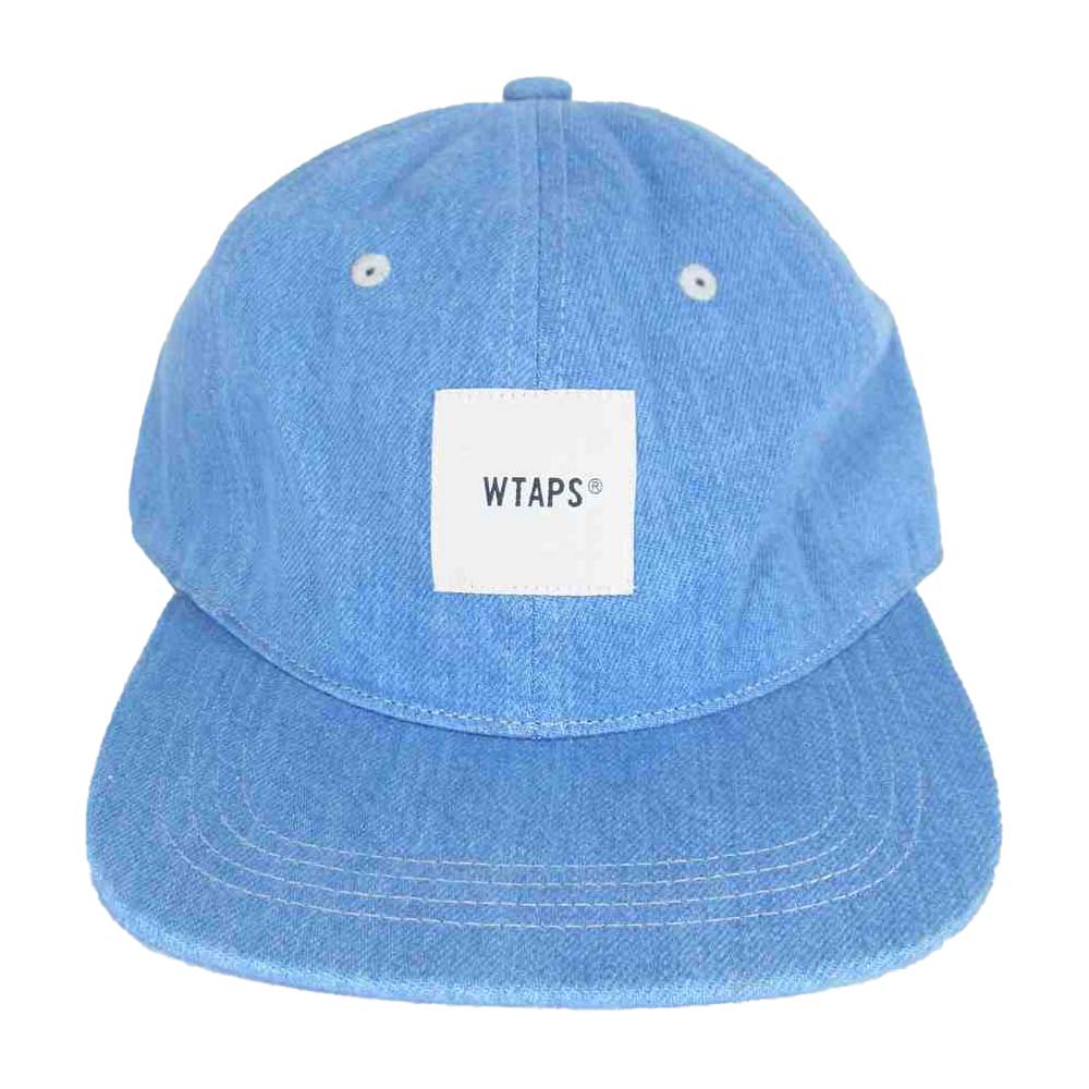 WTAPS ダブルタップス 21SS 211HCDT-HT04 T-61 01 CAP/COTTON.DENIM デニム キャップ ブルー系 F【美品】【中古】