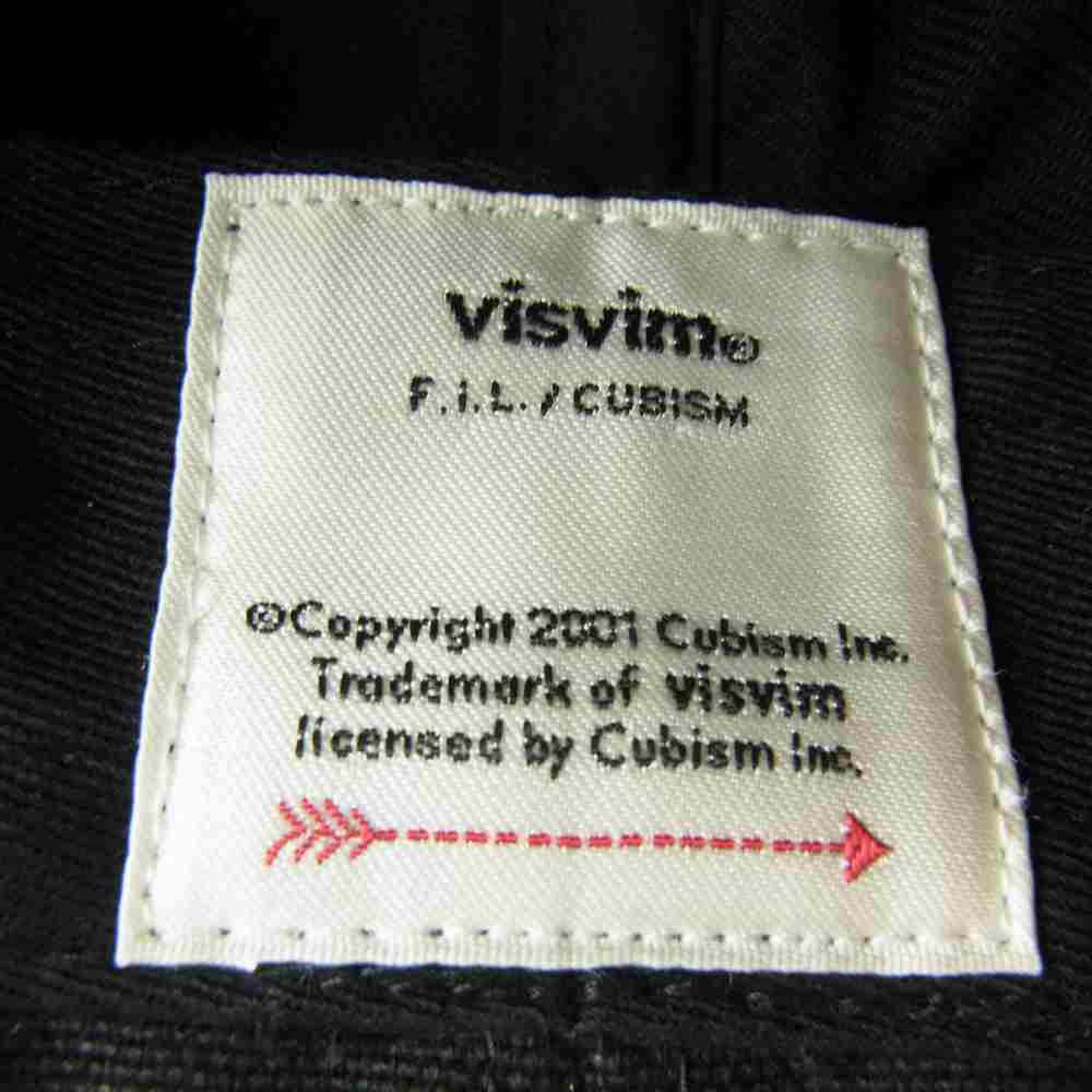 VISVIM ビズビム 619903003003 EXCELSIOR CAP (SUB) キャップ ブラック系 ML【極上美品】【中古】