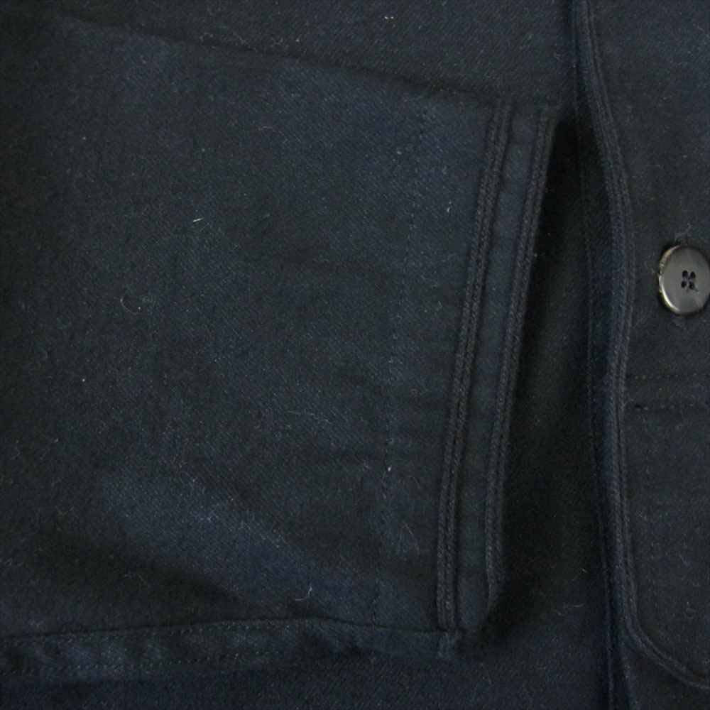 VISVIM ビズビム 17SS 117105011023 DUGOUT SHIRT L/S W/L ダグアウト ベースボール シャツ ブラック系 3【中古】