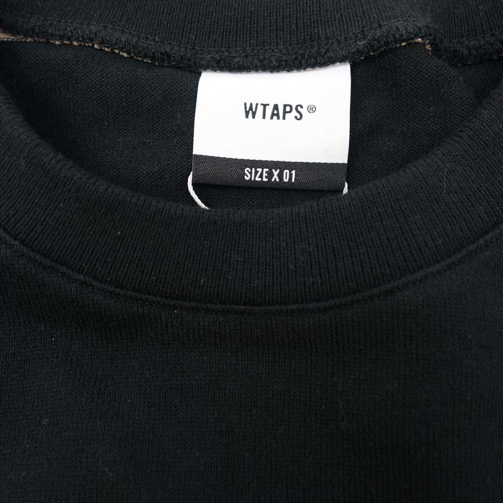 WTAPS ダブルタップス 20ss 201ATDT-CSM27 VATOS LS TEE.COTTON ボーダー ロングスリーブ Tシャツ S【美品】【中古】
