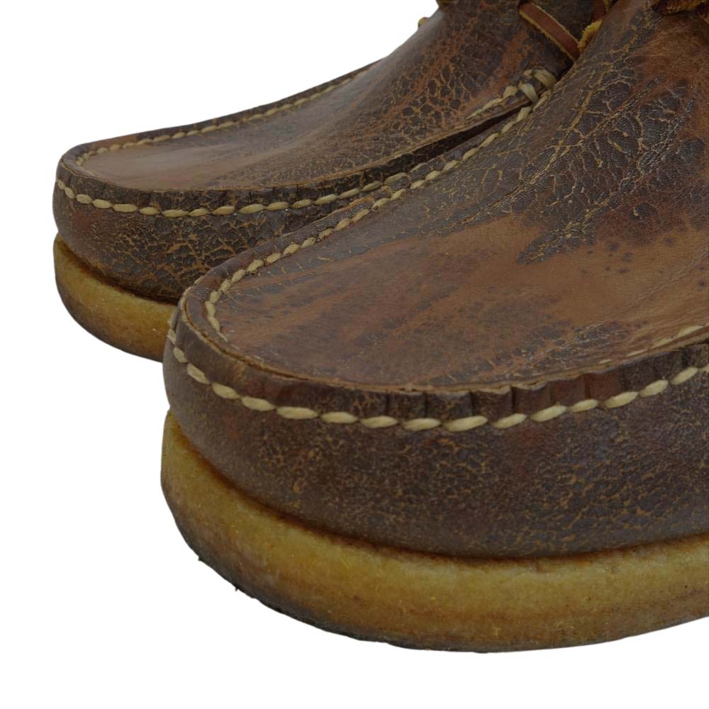 VISVIM ビズビム CANOE MOC-FOLK カヌー モック モカシン ブラウン系 US9.5【中古】