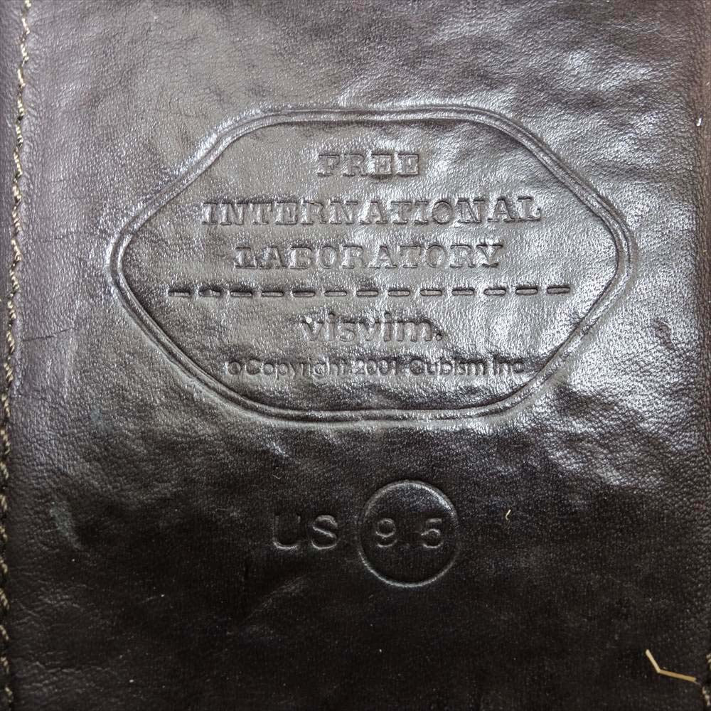 VISVIM ビズビム CANOE MOC-FOLK カヌー モック モカシン ブラウン系 US9.5【中古】