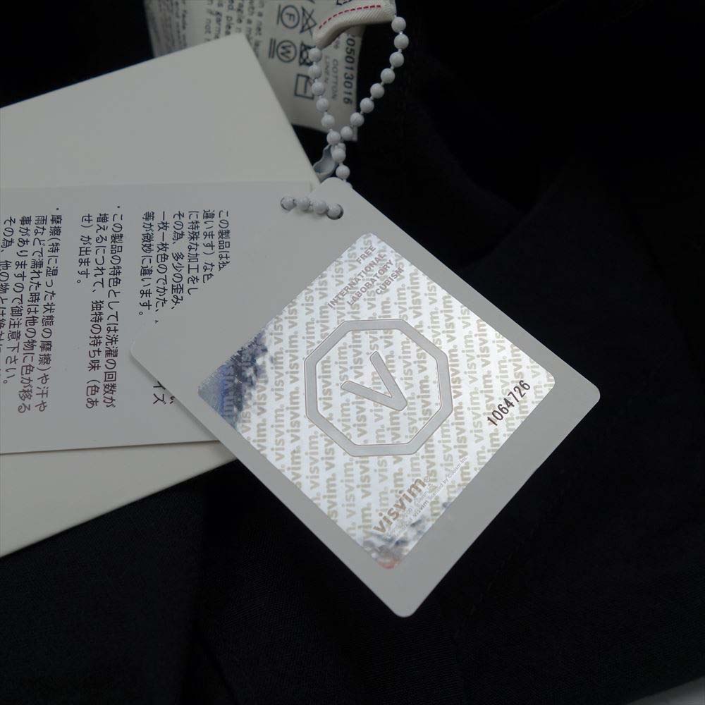 VISVIM ビズビム 19SS 118205013016 GREASE MONKEY COAT (C/LI) グリース モンキー コート ブラック系 1【極上美品】【中古】