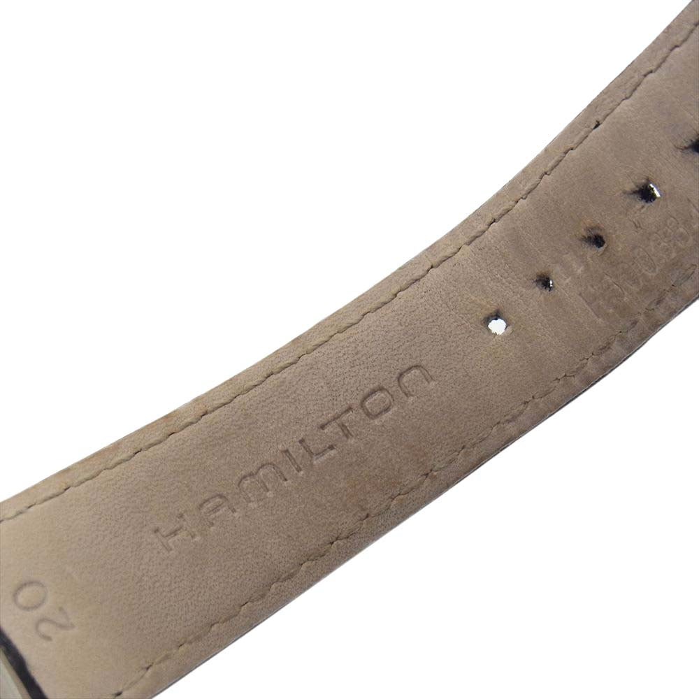HAMILTON ハミルトン H32505731 ギャラ付 JAZZMASTER Day Date Auto ジャズマスター デイデイト オート 自動巻 腕時計 シルバー系 ブラック系【中古】