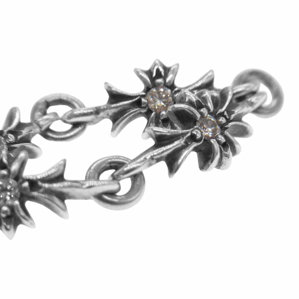 CHROME HEARTS クロムハーツ（原本無） タイニーE CHプラス ダイヤ リング シルバー系【中古】