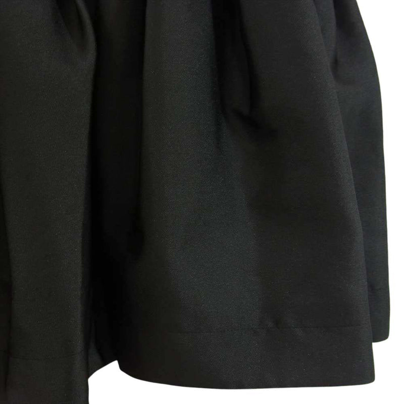 ルッツヒュエル LZ-A19-0000-426 国内正規品 フランス製 ティアード スカート 黒 ブラック系 34【美品】【中古】