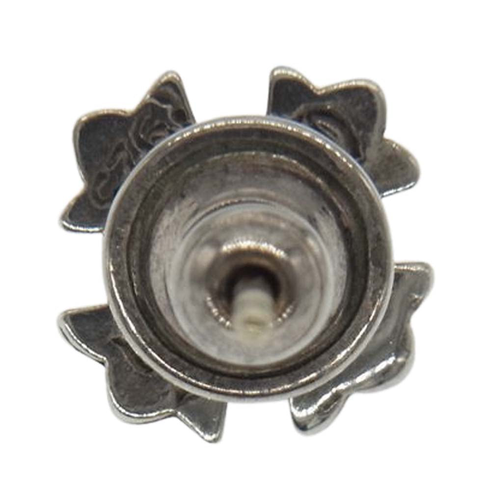 CHROME HEARTS クロムハーツ（原本無） No2 CH PLS CHプラス スタッドピアス シルバー系【中古】