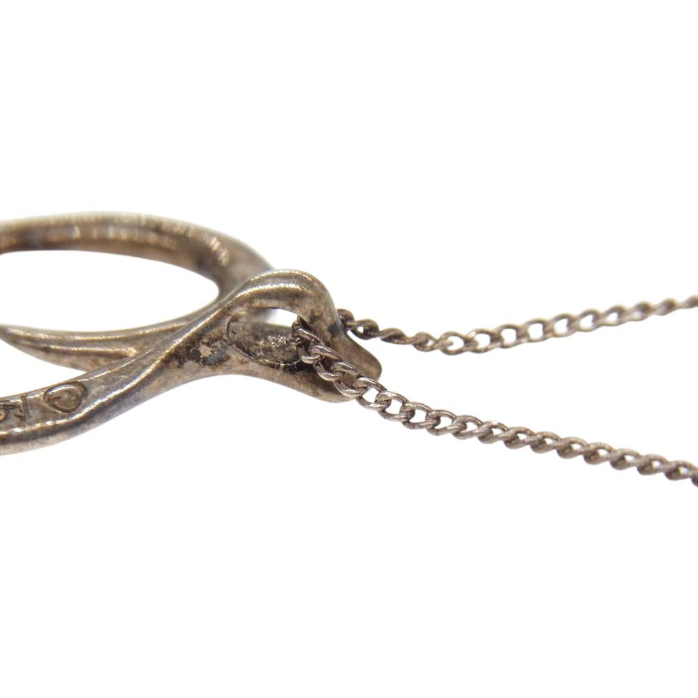 TIFFANY&Co. ティファニー エルサペレッティ ハート リーフ ネックレス シルバー系【中古】