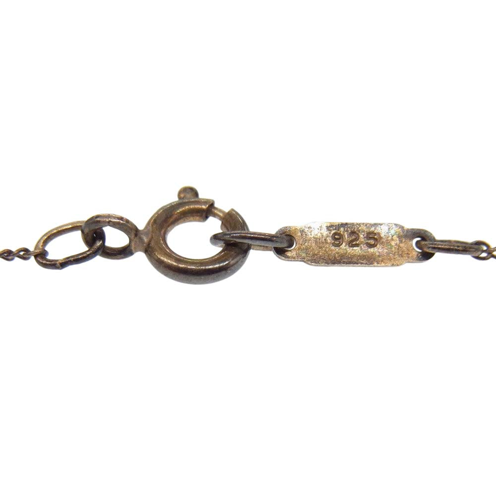 TIFFANY&Co. ティファニー エルサペレッティ ハート リーフ ネックレス シルバー系【中古】