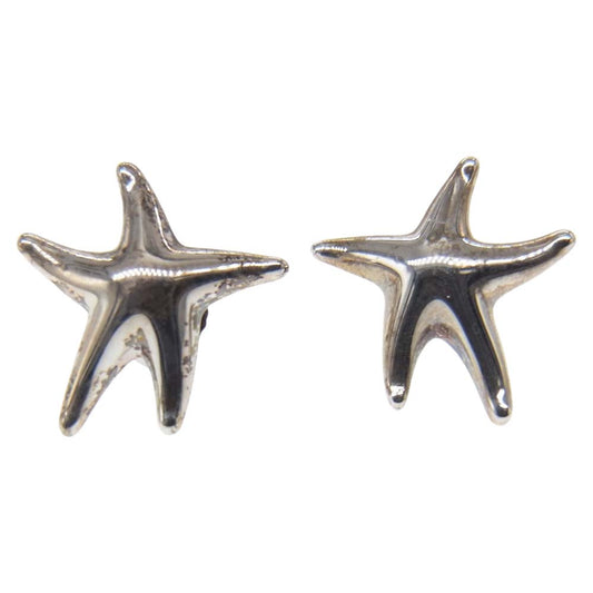 TIFFANY&Co. ティファニー エルサペレッティ スターフィッシュ ピアス シルバー系【中古】