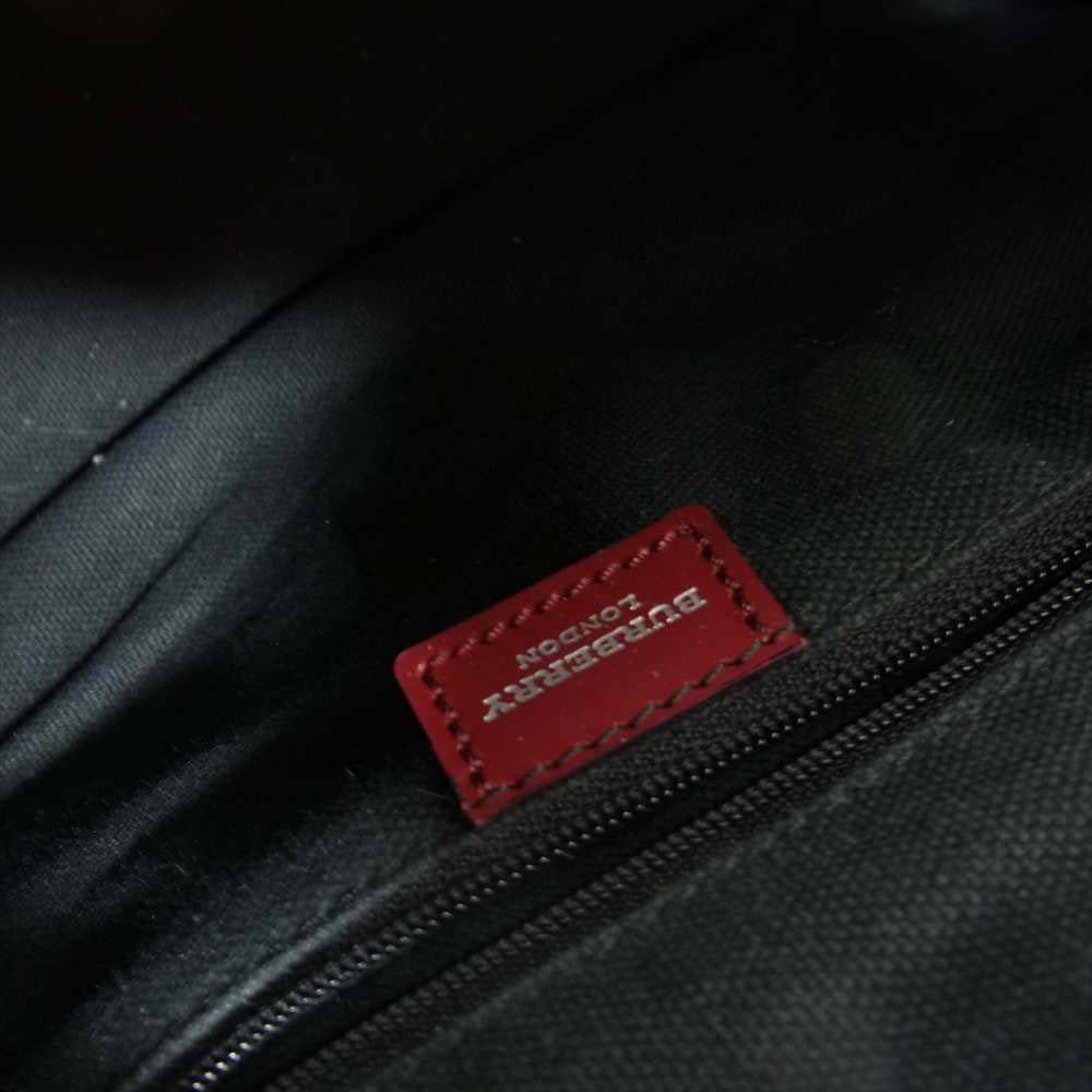 BURBERRY バーバリー LONDON ノバチェック ミニボストン バッグ ブラウン系【中古】