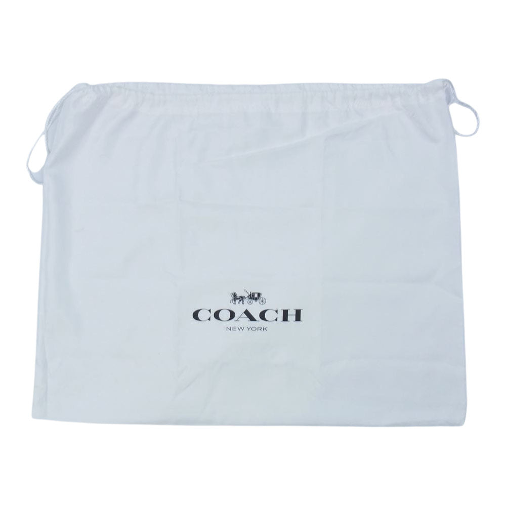 COACH コーチ 76088 ハドリー ホーボー カラーブロック トート バッグ ベージュ系 レッド系 ブラウン系【中古】