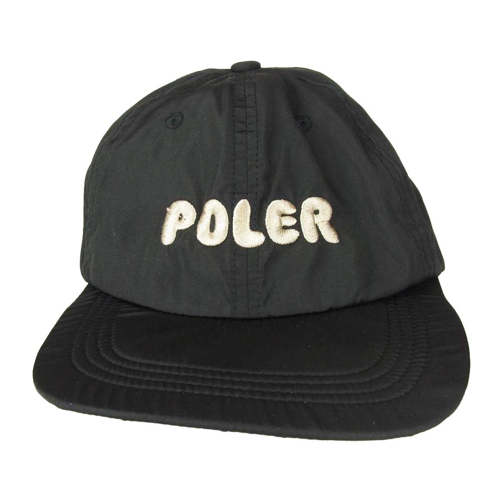 ポーラー NYLON CAP ナイロン キャップ ブラック系【中古】
