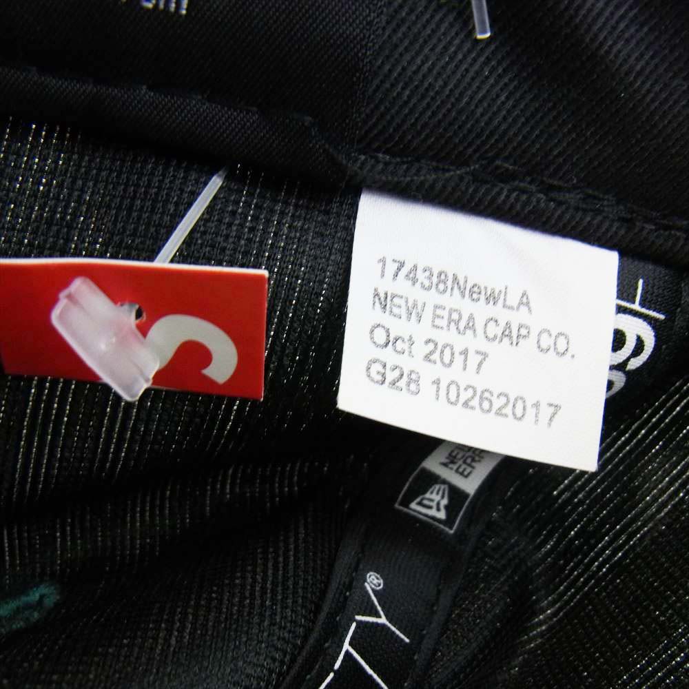 Supreme シュプリーム 18ss × New Era Monogram Box Logo Cap ニューエラ  モノグラム ボックスロゴ キャップ グリーン系 7 1/4【新古品】【未使用】【中古】