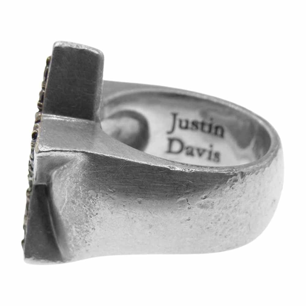 Justin Davis ジャスティンデイビス SRJ150 2 VIVA SUPER STAR リング シルバー系 15号【中古】