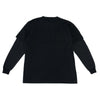DESCENDANT ディセンダント 19SS 191ATDS-CSM42 MILITIA LAYERED TEE レイヤード サーマル Ｔシャツ BLACK ブラック系 2【新古品】【未使用】【中古】