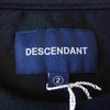DESCENDANT ディセンダント 19SS 191ATDS-CSM42 MILITIA LAYERED TEE レイヤード サーマル Ｔシャツ BLACK ブラック系 2【新古品】【未使用】【中古】