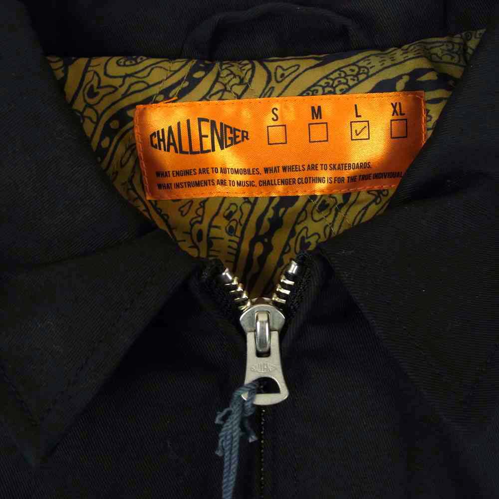 CHALLENGER チャレンジャー 21AW CLG-JK 021-008 TECHNICAL CHALLENGER JACKET テクニカル チャレンジャー ジャケット ブラック系 L【新古品】【未使用】【中古】