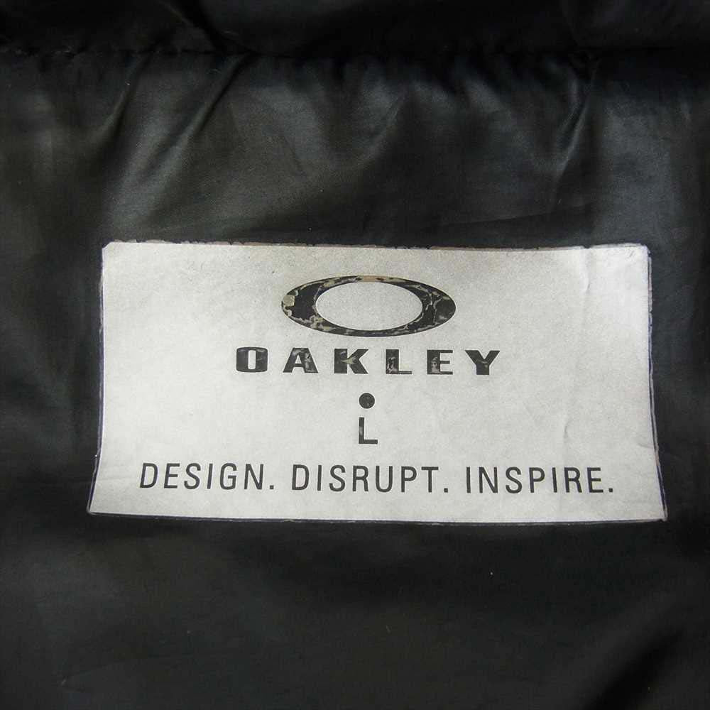 OAKLEY オークリー 16AW 412264JP 国内正規品 止水ジップ ダウンジャケット グレー系 L【中古】