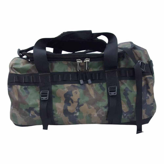THE NORTH FACE ノースフェイス BASE CAMP DUFFEL BAG ベースキャンプ ダッフル  カーキ系【中古】