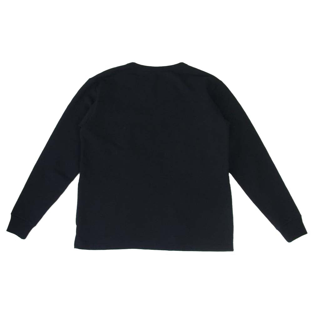 MOMOTARO JEANS 桃太郎ジーンズ ヘビーオンスクルー カットソー ブラック系 M【中古】