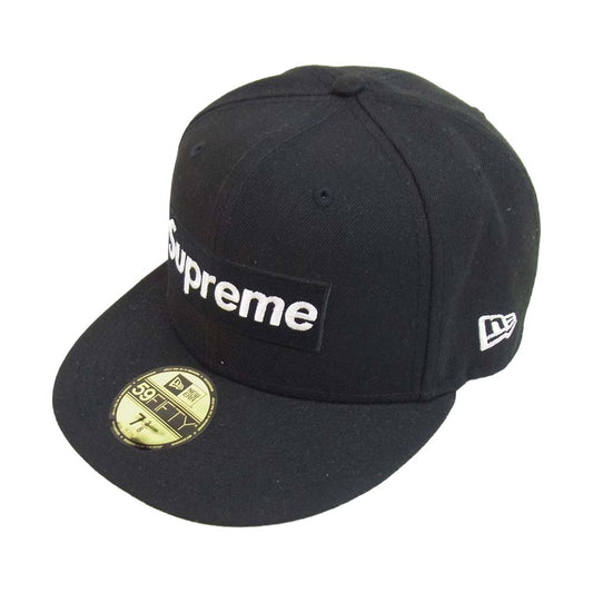 Supreme シュプリーム 21AW No Comp Box Logo New Era ニューエラ BOXロゴ キャップ 7 3/8(58.7cm)【中古】