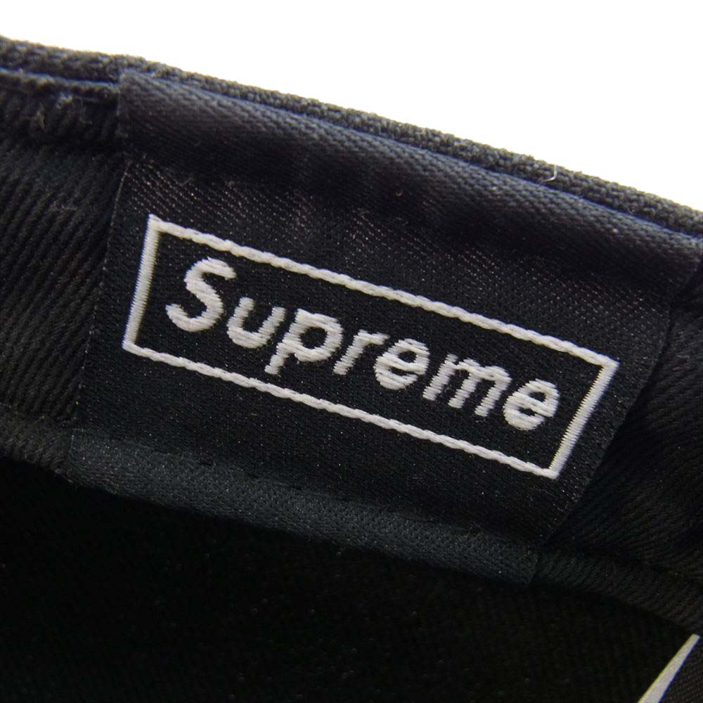 Supreme シュプリーム 21AW No Comp Box Logo New Era ニューエラ BOXロゴ キャップ 7 3/8(58.7cm)【中古】
