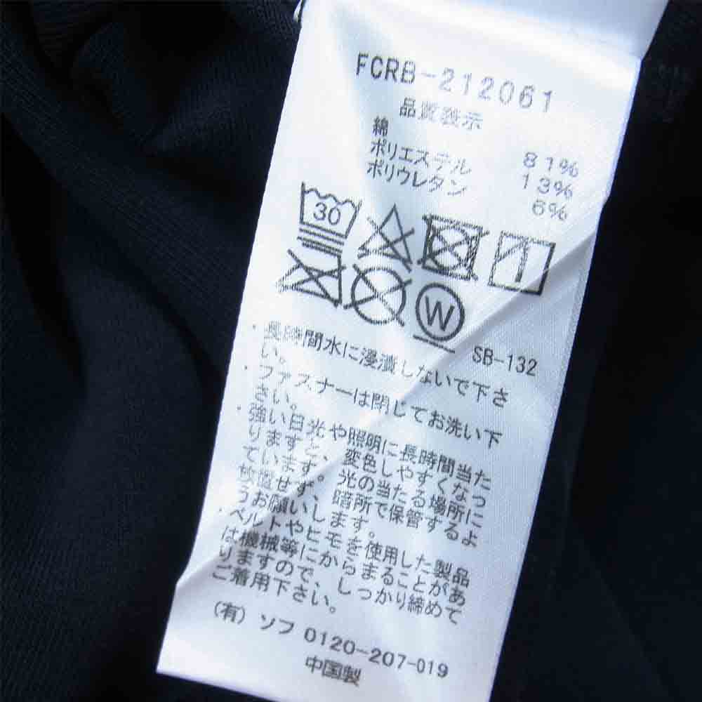 F.C.R.B. エフシーアールビー 21AW 212061 VENTILATION HOODIE ベンチレーション フーディ ブラック系 S【美品】【中古】