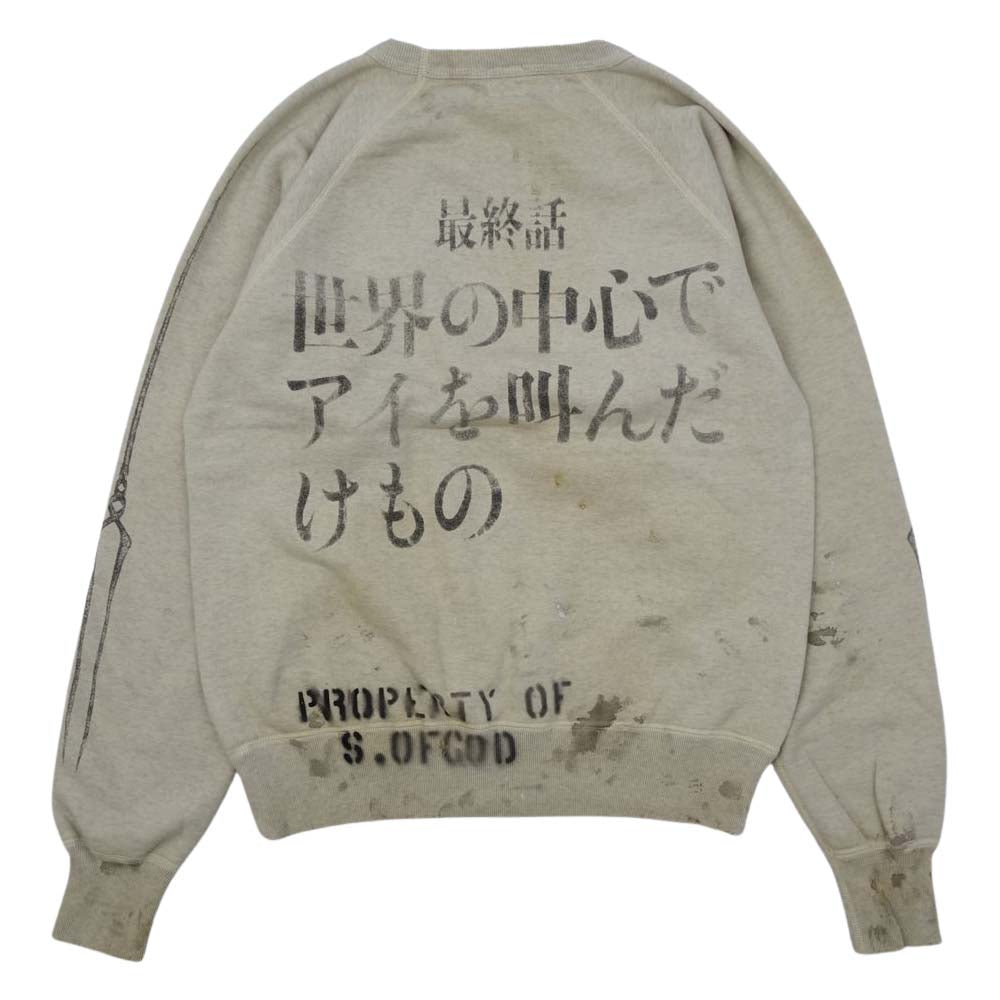 セントマイケル SM-A21-0000-055 EVA SWEATSHIRT エヴァンゲリオン スウェット S【新古品】【未使用】【中古】