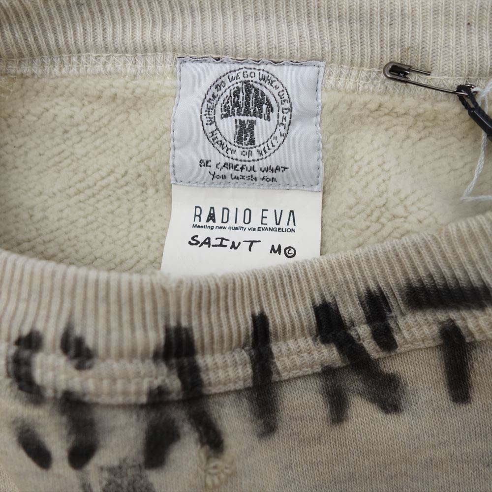 セントマイケル SM-A21-0000-055 EVA SWEATSHIRT エヴァンゲリオン スウェット S【新古品】【未使用】【中古】