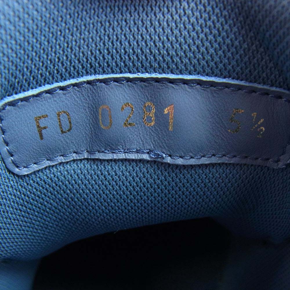 LOUIS VUITTON ルイ・ヴィトン FD0281 LV Trainer Sneaker Nigo Monogram Denim トレイナー スニーカー ニゴー モノグラム デニム ブルー系 5 1/2【極上美品】【中古】