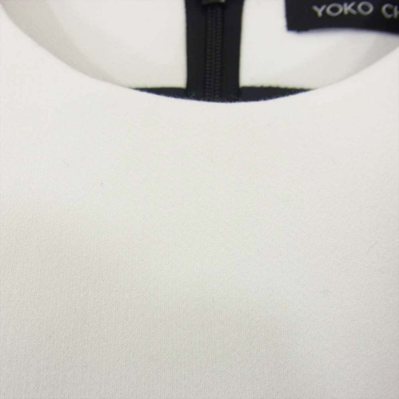 YOKO CHAN ヨーコチャン YCD-117-336 ノースリーブ パール ワンピース ホワイト系 36【中古】