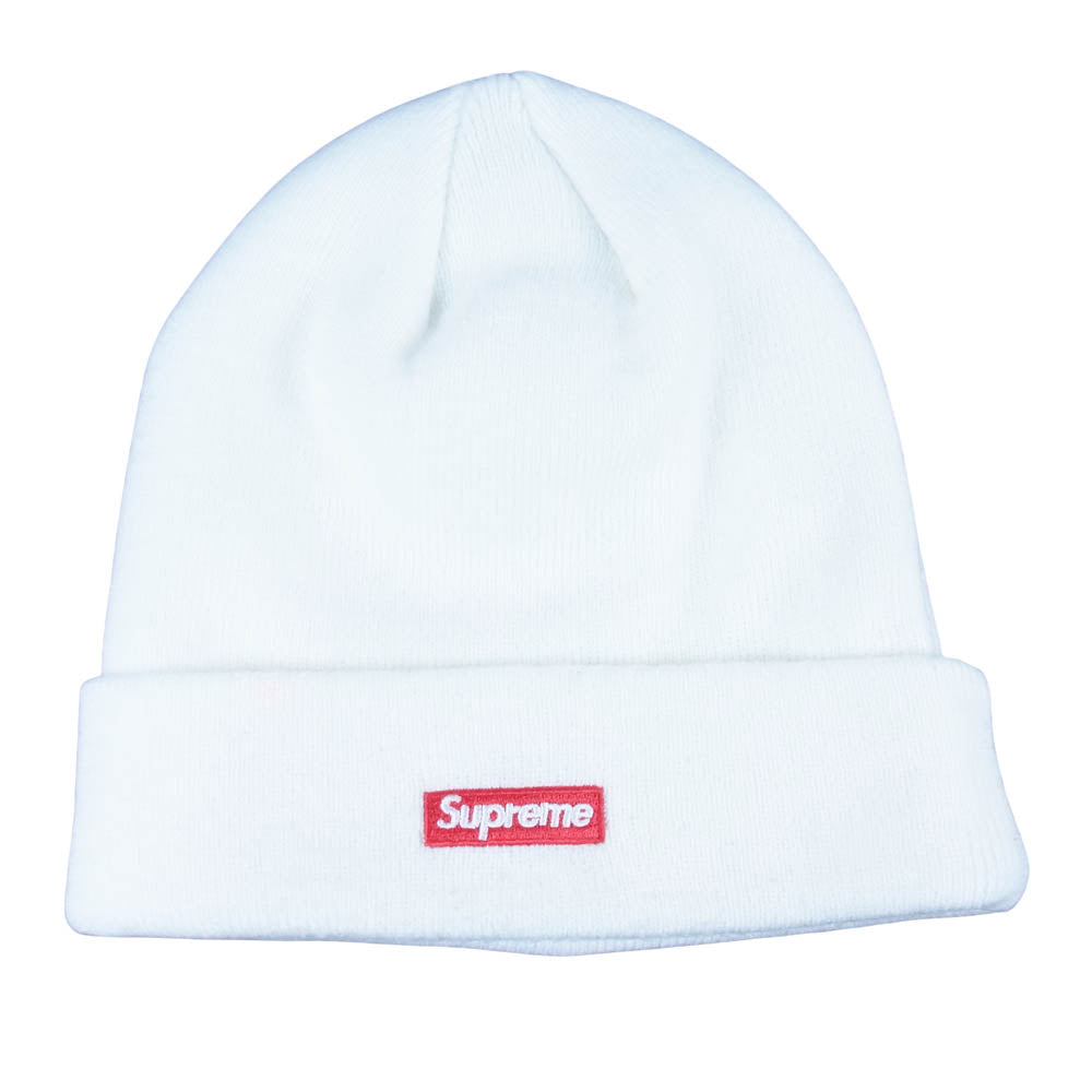 Supreme シュプリーム 19AW New Era S Logo Beanie ニューエラ ロゴ ビーニー ホワイト系【中古】